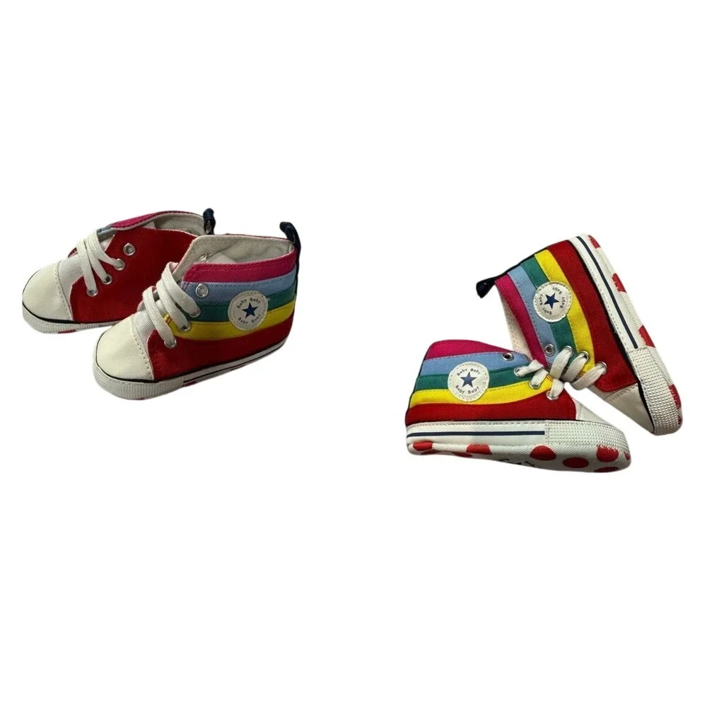 Colorful‎ Kids High-Top Sneakers